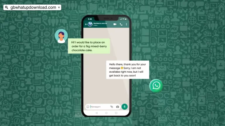 How to Setup (Auto-reply Message Feature in GB Whatsapp)